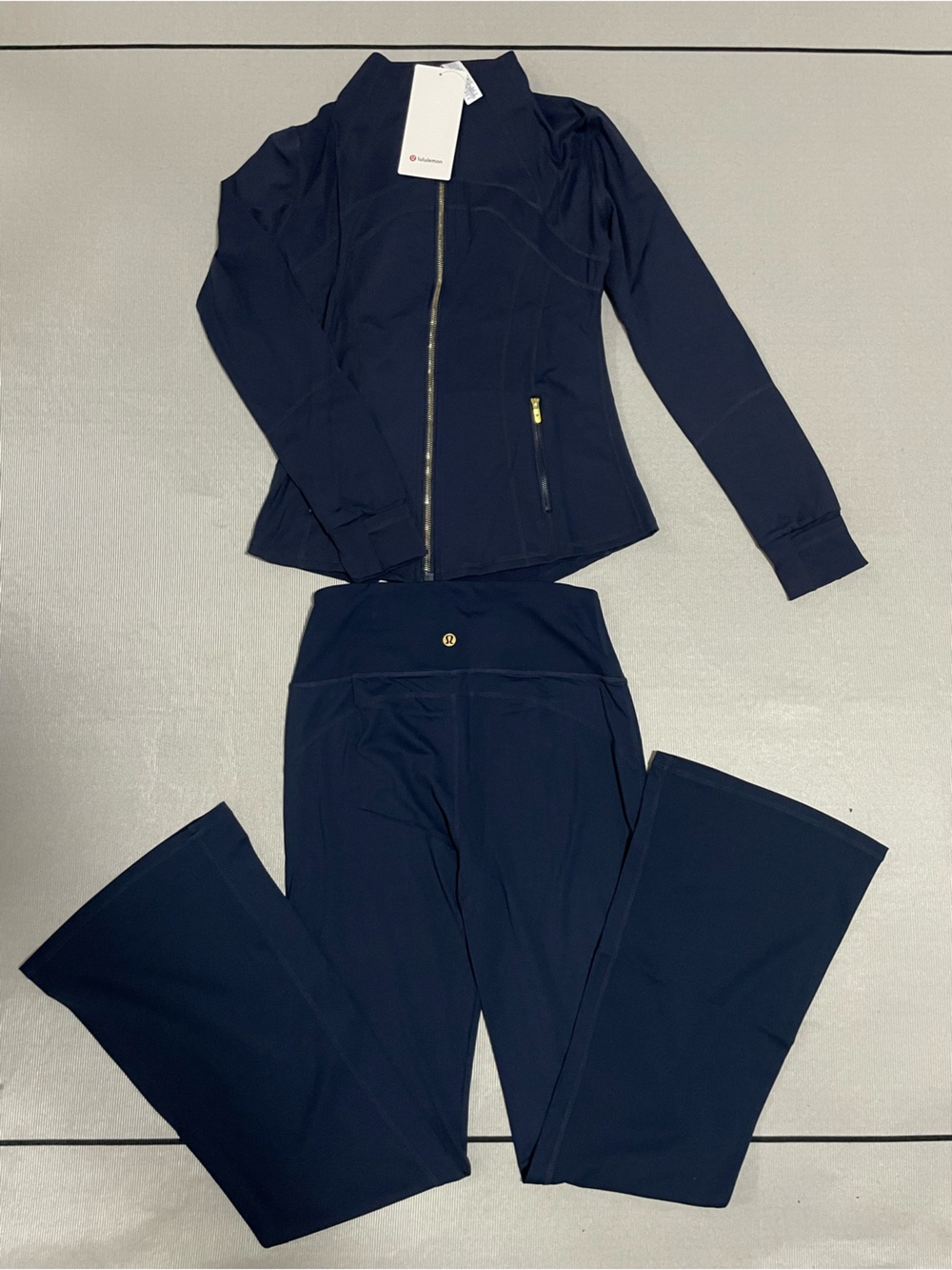 lululemon athletica Navy Stretch Bomber Jacket